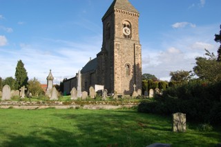 photo of St Andrew's Church burial ground