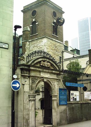 photo of St Olave's Church burial ground