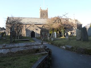 photo of Holy Trinity's Church burial ground