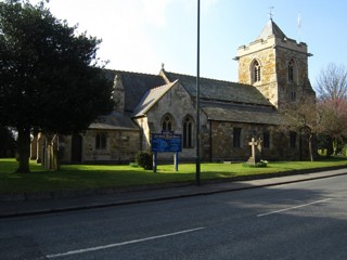 photo of All Saints' Church burial ground