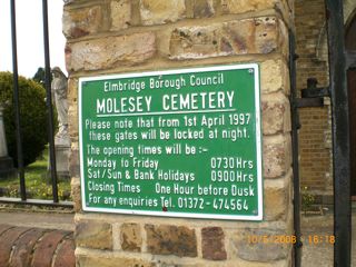 photo of Municipal's Church burial ground