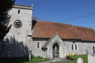 photo of St Leonard's Church burial ground