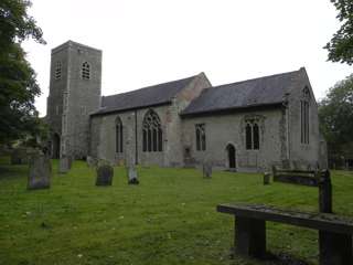 photo of St Maurice's Church burial ground