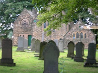 photo of St James' Church burial ground