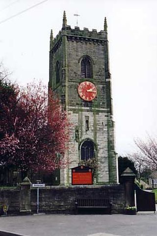 photo of All Saints' Church burial ground