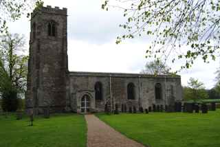 photo of St Wistan's Church burial ground