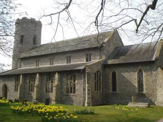 photo of St Margaret's Church burial ground