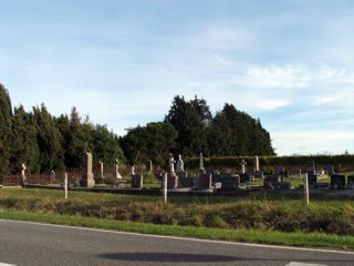 photo of Holy Trinity's Church burial ground