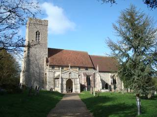 photo of St Mary the Virgin's Church burial ground