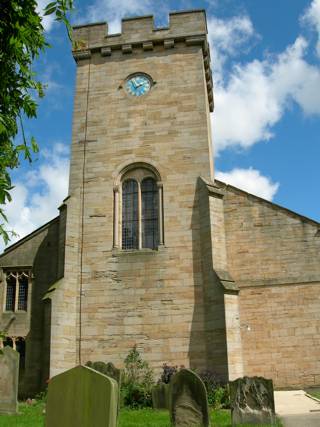 photo of St Margaret of Antioch's Church burial ground