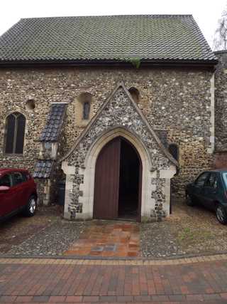 photo of St Julian's Church burial ground