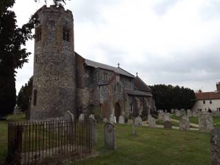 photo of St Margaret's Church burial ground