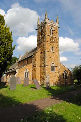 photo of Holy Trinity's Church burial ground