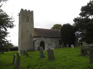 photo of St Edmund's Church burial ground