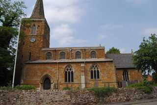 photo of All Saints' Church burial ground