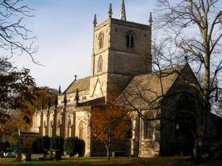 photo of St John the Baptist's Church burial ground