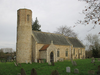 photo of St Mary's Church burial ground