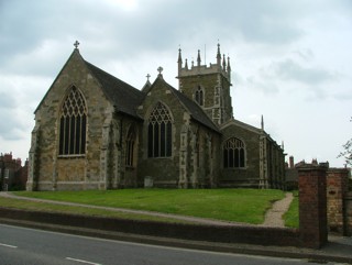 photo of St Wilfrid's Church burial ground
