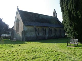 photo of Christ Church's burial ground