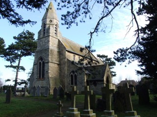 photo of St Margaret's Church burial ground