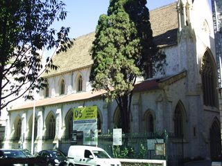 photo of Holy Trinity Anglican's Church burial ground