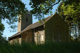 photo of St Faith's Church burial ground