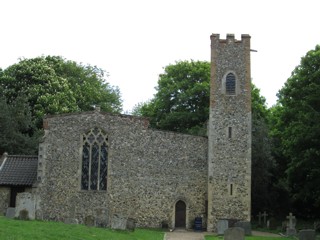 photo of St Peter's Church burial ground