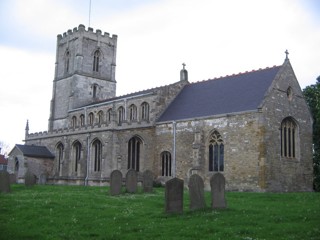 photo of All Saints' Church burial ground