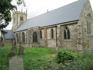 photo of St Lawrence's Church burial ground