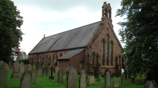 photo of Christ Church's burial ground