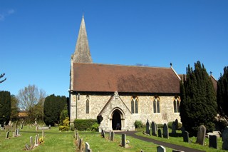 photo of St Michael's Church burial ground