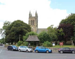 photo of All Saints' Church burial ground