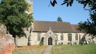 photo of All Saints' Church burial ground