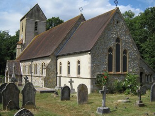 photo of St John the Baptist's Church burial ground