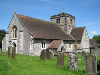 photo of St Margaret's Church burial ground