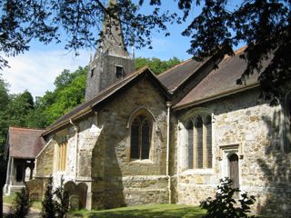 photo of St Bartholomew's Church burial ground