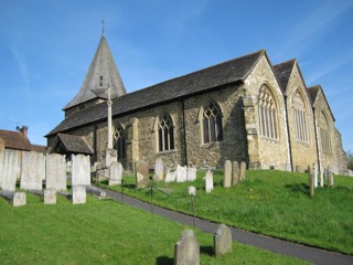 photo of St Mary's Church burial ground