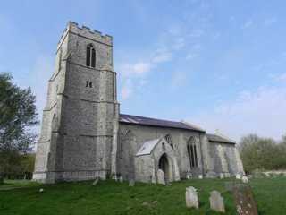 photo of St Margaret's Church burial ground