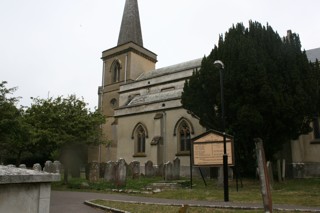 photo of St Mary's Church burial ground