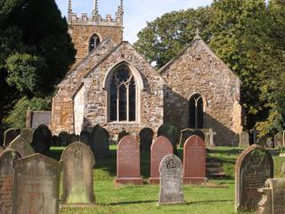 photo of St Helen's Church burial ground