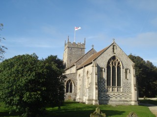 photo of All Saints' Church burial ground