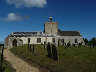 photo of St Clement's Church burial ground