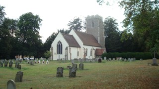 photo of All Saints' Church burial ground