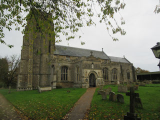 photo of St Peter's Church burial ground