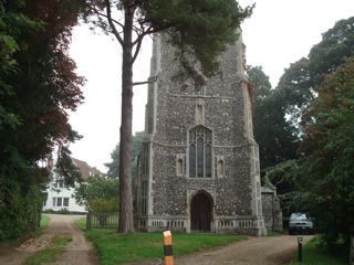 photo of St Mary's Church burial ground