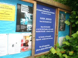 photo of St Mary Magdalene's Church burial ground