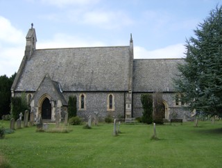 photo of Holy Trinity's Church burial ground