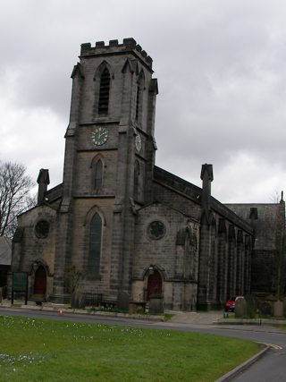 photo of Christ Church's burial ground