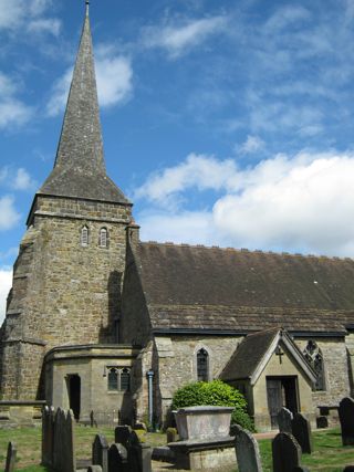 photo of St Margaret's Church burial ground