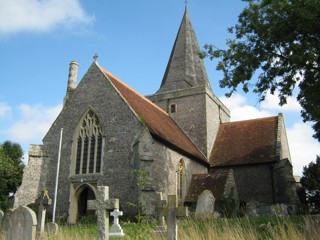 photo of St Andrew's Church burial ground